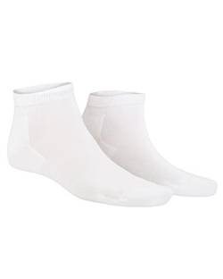 KUNERT Herren Sneaker Socken Richard weich White 0010 43/46 von KUNERT