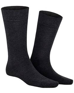 KUNERT Herren Socken Richard druckfreier Bund Anthra mel. 8130 39/42 von KUNERT