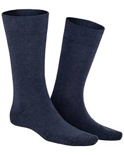 KUNERT Herren Socken Richard druckfreier Bund Jeans mel. 8030 47/50 von KUNERT