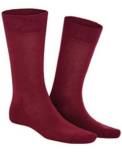 KUNERT Herren Socken Richard druckfreier Bund Merlot 8420 47/50 von KUNERT