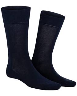 KUNERT Herren Socken Richard druckfreier Bund Navy 8020 43/46 von KUNERT