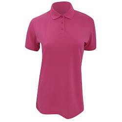 KUSTOM KIT Klassik Damen Poloshirt, Kurzarm (16UK/42DE) (Magenta) von KUSTOM KIT