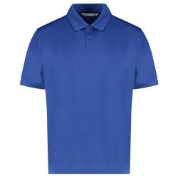 KUSTOM KIT Regulär Passen Cooltex Plus Pique Polo Beiläufig Kurz Ärmel - königlich (3XL) von KUSTOM KIT