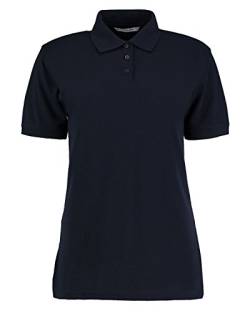 Klassisches Polo-Shirt mit Superwash für Damen Gr. 48, navy von KUSTOM KIT