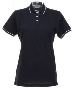 Kustom Kit Damen St. Mellion Piqué Poloshirt KK706 Navy/White XXL von KUSTOM KIT