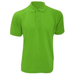 Kustom Kit Klassic Superwash Polo-Shirt (2XL) (Limonengrün) von KUSTOM KIT