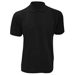 Kustom Kit Klassic Superwash Polo-Shirt (2XL) (Schwarz) von KUSTOM KIT