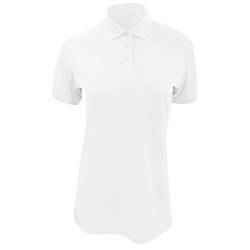Kustom Kit Klassisches Polo-Shirt für Damen Gr. 10, weiß von KUSTOM KIT
