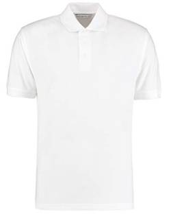 Kustom Kit Klassisches Poloshirt mit Komfort-Finish, XS-5XL Gr. XS, weiß von KUSTOM KIT