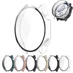 KWHEUKJL Case Intended for OnePlus Watch 2, High Sensitivity Lightweight Anti-Fall Cover, with Screen Protector Intended, for OnePlus Watch 2 Smartwatch for Women Men. (Clear) von KWHEUKJL