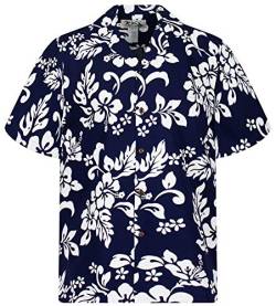 KY´s Hawaiihemd, Kurzarm, 81, Blau, XL von KY's
