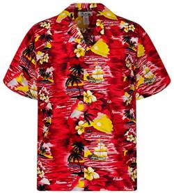 KY‘s Original Hawaiihemd, Aloha, rot, L von KY's