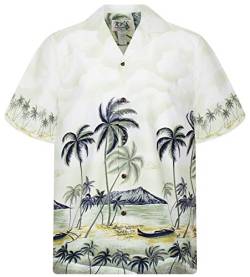 KY‘s Original Hawaiihemd, Palmbeach, grün, XL von KY's