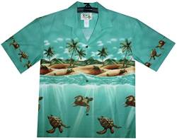 KY's Original Hawaiihemd, Turtle altes Modell, grün, 4XL von KY's