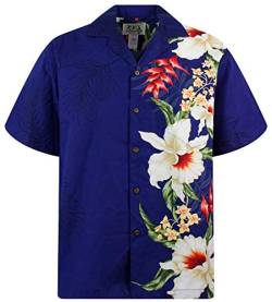 KY‘s Original Hawaiihemd, Wedding, blau, L von KY's