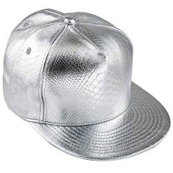 KYEYGWO Unisex Hip Hop Kappe, Snapback Caps Mütze für Herren und Damen Verstellbar Flat Brim Baseball Cap von KYEYGWO