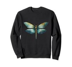 Libelle Kunst Männer Frauen Retro Natur Insekt Entomologie Sweatshirt von KaSeRa