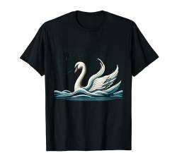Schwan Surrealistic Tier Königreich Fantasy Design T-Shirt von KaSeRa