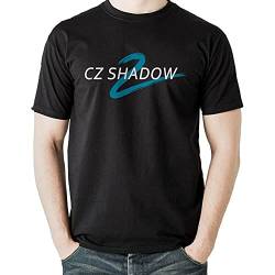 CZ 75 Shadow 2 Pistol Handgun Competition CZ-USA Firearm Black T-Shirt Black XL von Kabe