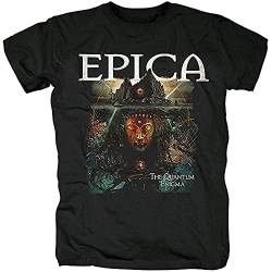 Zombie Panda Epica The Quantum Enigma Album Symphonic Metal Heavy Metal T Shirts Tee Cotton T Shirt von Kabe