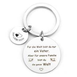 Kabulae Vatertag Geschenk,Vatertagsgeschenke für Papa,Papa Geschenk,Ausgefallene Vatertagsgeschenke,Schlüsselanhänger Papa,Vatertagsgeschenk für Papa,Bester Papa Geschenke,Schlüsselanhänger Papa von Kabulae