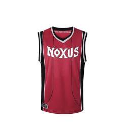 Slam Master Shohoku Sakuragi Schule Basketball Team Tops Shirt LOL League of Legends Noxus Weste Sport Lose Uniform Trikots, Noxus Trikots, L von Kader