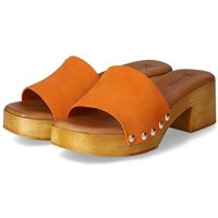 Kaerlek Kaerlek Damen Clogs/ Pantoletten Orange Clog von Kaerlek