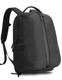 Kah&Kee Fitness Rucksack Laptop 2 in 1 Design mit Schuhfach für Damen Herren Gym Tasche Wasserabweisend (Schwarz II) von Kah&Kee