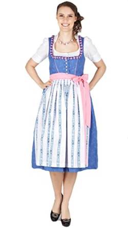 Kaiser Franz Josef 16053 Dirndl Hintersee1 70er blau Größe 40 von Kaiser Franz Josef