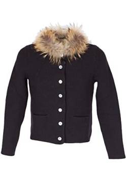 Kaiseralm Landgraf Strickjacke DS405-PS 5 schwarz Fb 999 Größe 38 von Kaiseralm