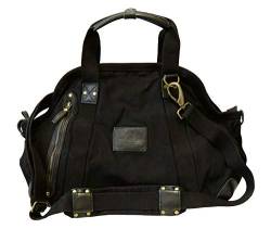 Kakadu Traders Schultertasche- Sporttasche in schwarz | Tages Gepäck | Doktortasche von Kakadu Traders Australia