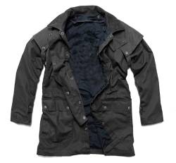 Outdoor Wachsjacke Regenjacke Herren und Damen schwarz und braun- Australien Style Drover mit extra Innenfutter bis 5XL von Kakadu Traders Australia