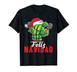 Feliz Navidad Kaktus Weihnachtsbaum Geschenke Weihnachten T-Shirt von Kaktus Weihnachts Shop