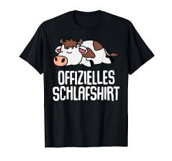 Offizielles Schlafshirt Herren Kuh Kalb Lustig Geschenk Fun T-Shirt von Kalb Kuh Shirt Schlafshirt Damen Lustige T-Shirts