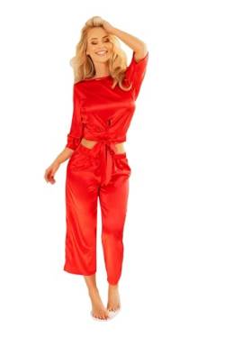 Kalimo Damen Complete Patong – Red Xl Pyjamaset, Rot, XL EU von Kalimo