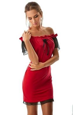 Kalimo Women's Barcelona Nightgown, Red, XXL von Kalimo