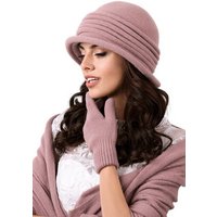 Kamea Strickmütze Winterset für Damen Salerno - Damenhut mit passendem Schal von Kamea