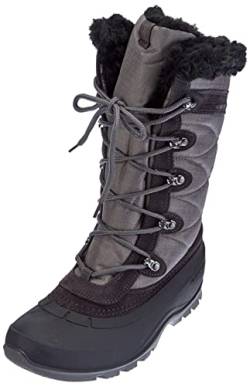 Kamik Damen Snovalley4 Winterstiefel, Charcoal (CHA), 38 EU von Kamik