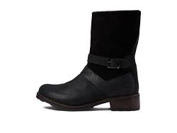 Kamik W Isabella Schwarz - Wasserdichte modische Damen Winter Lederstiefel, Größe EU 37 - Farbe Black von Kamik