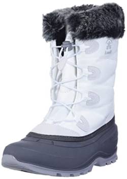 Kamik W Momentum 3 Weiß - Komfortabler wasserdichter Damen Winterstiefel, Größe EU 37 - Farbe White von Kamik