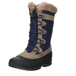 Kamik W Snovalley 4 Blau - Wasserdichter stylischer Damen Winterstiefel, Größe EU 41 - Farbe Navy von Kamik