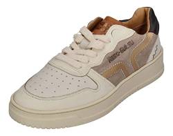 Kamo-Gutsu Damen Sneakers Campa 012 - Bianco ORO Brown, Größe:40 EU von Kamo-Gutsu