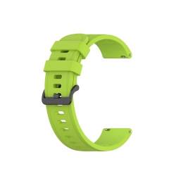 KanaAt LKQASD Kompatibel mit Forerunner 255 55 245M Armband 22 mm 20 mm Silikon-Sportarmband. Kompatibel mit Venu 2 2Plus SQ/Vivoactive 3 4 Armband (Color : Green, Size : For Venu 2 Plus) von KanaAt
