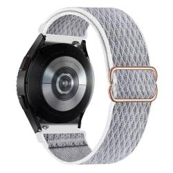 LKQASD 20 m/22 mm Band, kompatibel mit Galaxy Watch 5/pro/4/classic/Active 2. Elastisches Bohemian-Armband, kompatibel mit GT/GTR-GTS-4-3-2e-Armband (Color : Seashell 2, Size : GTR 2-2e) von KanaAt
