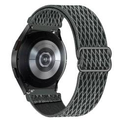 LKQASD 20 m/22 mm Band, kompatibel mit Galaxy Watch 5/pro/4/classic/Active 2. Elastisches Bohemian-Armband, kompatibel mit GT/GTR-GTS-4-3-2e-Armband (Color : Stormy gray 7, Size : Gt 2-2e 42mm) von KanaAt