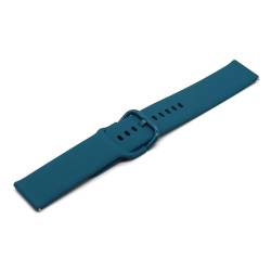 LKQASD 20 mm 22 mm Silikonarmband kompatibel mit Galaxy Watch 42 m 46 mm Watch 3 41 mm 45 mm Band Active 2 Gear S2 S3 kompatibel mit Watch GT 2 Armband (Color : 7, Size : 22mm) von KanaAt