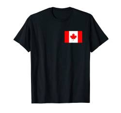 Kanada Flagge Canada Fahne Kanadische Wappen Kanadier Kanada T-Shirt von Kanada Design Nordamerika Deko Canada Outfit Land