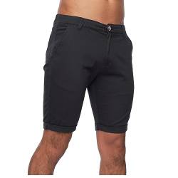 Kandor Kurze Hosen Herren – Sommer Chino Shorts für männer, Stretch Bermuda Kurze Hose, 98% Baumwolle Herrenshorts mit Taschen (Anthracite, W-30) von Kandor