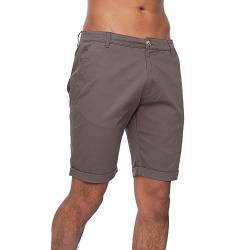 Kandor Kurze Hosen Herren – Sommer Chino Shorts für männer, Stretch Bermuda Kurze Hose, 98% Baumwolle Herrenshorts mit Taschen (Plum Kitten, W-36) von Kandor