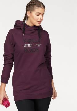 Große Größen: Sweatshirt, aubergine, Gr.48/50 von KangaROOS LM